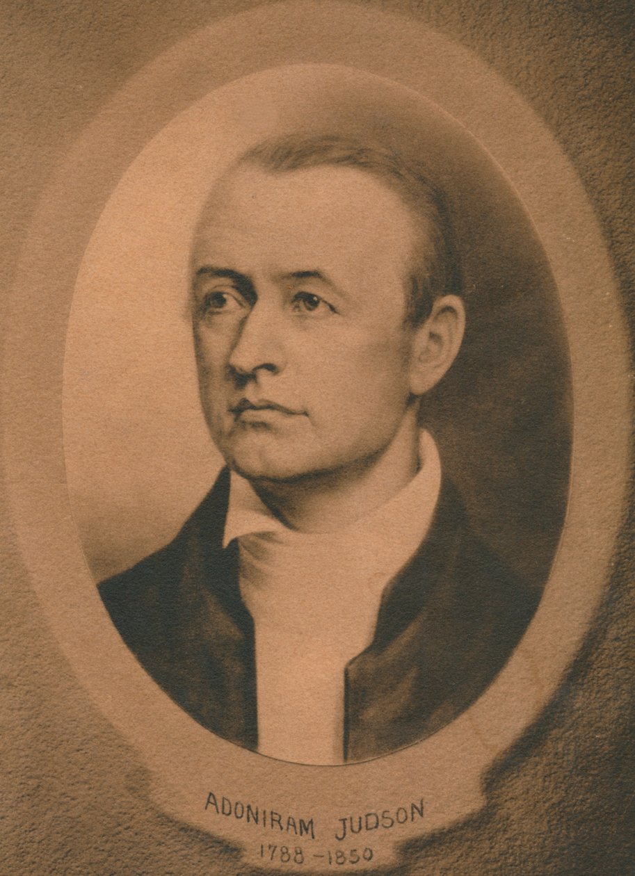 Adoniram Judson, Jr., missionnaire congrégationaliste américain puis baptiste, vers 1910 - Unbekannt