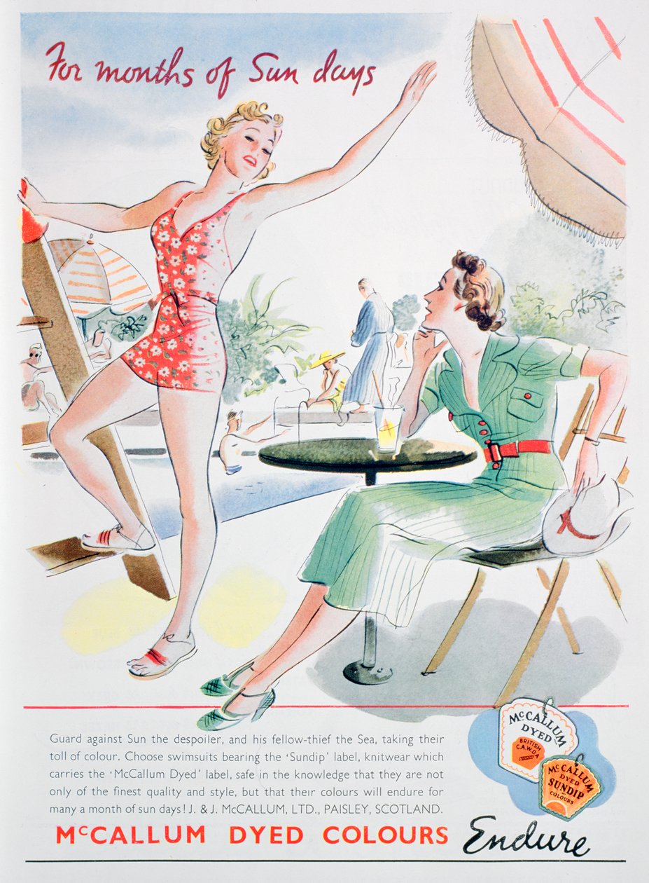 Publicité pour les couleurs teintes McCallum - Unbekannt