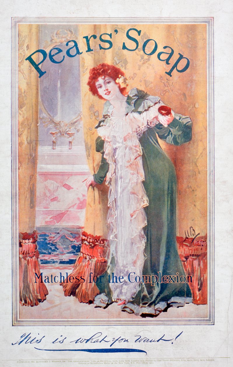 Publicité pour le savon Pears, 1906 - Unbekannt
