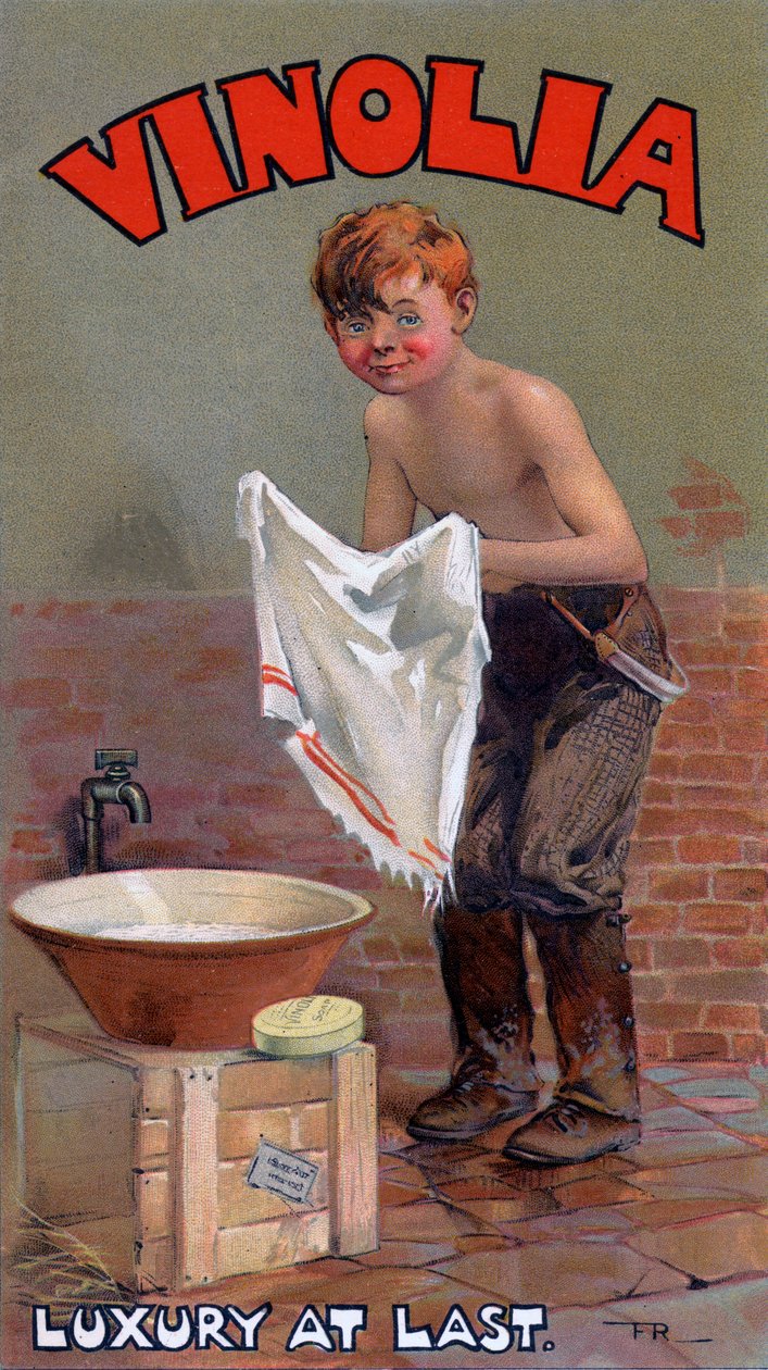 Publicité pour le savon Vinolia, vers 1900 - Unbekannt