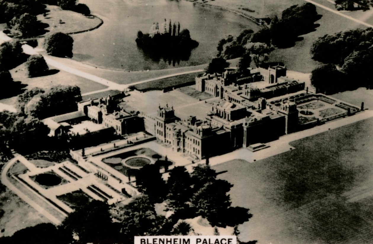 Vue aérienne du palais de Blenheim, 1939 - Unbekannt