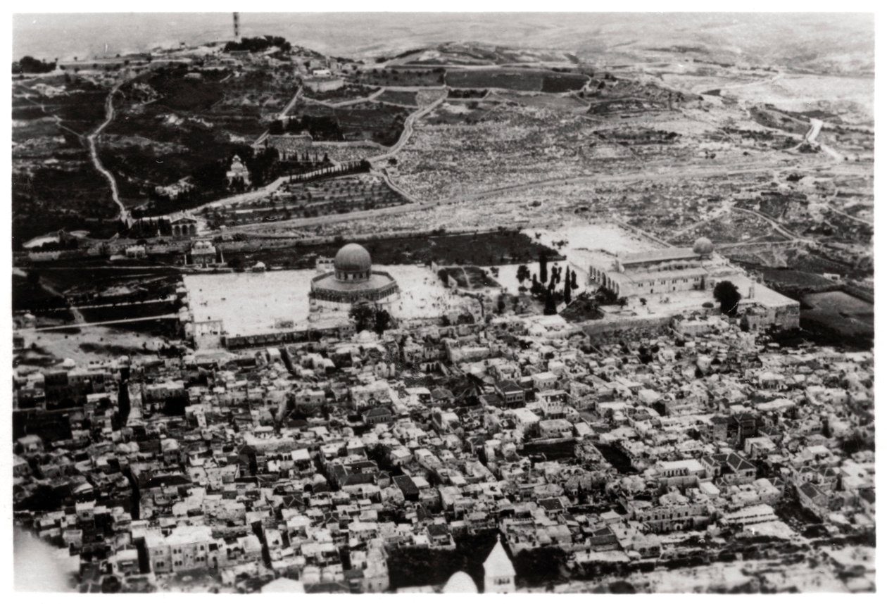 Vue aérienne de la mosquée d