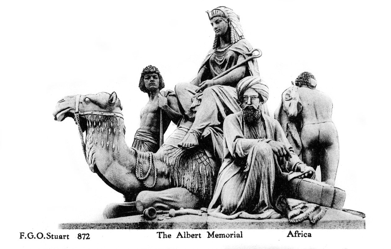 Afrique, le mémorial Albert, Londres, 20e siècle - Unbekannt