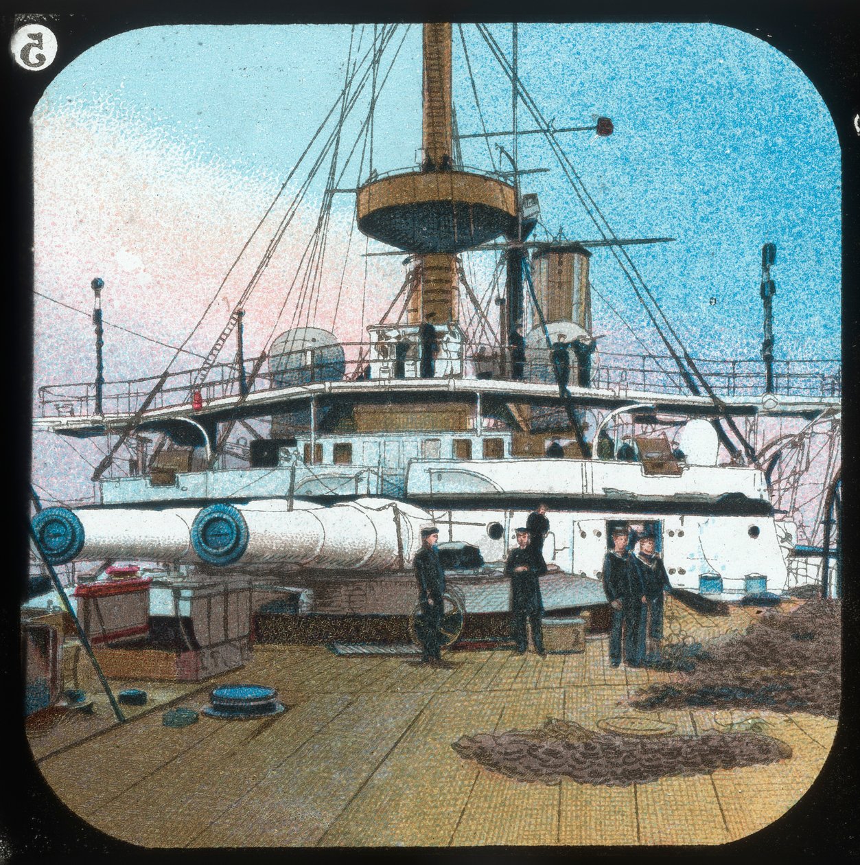 Après Barbette -- H.M.S. Revenger, vers 1900 - Unbekannt