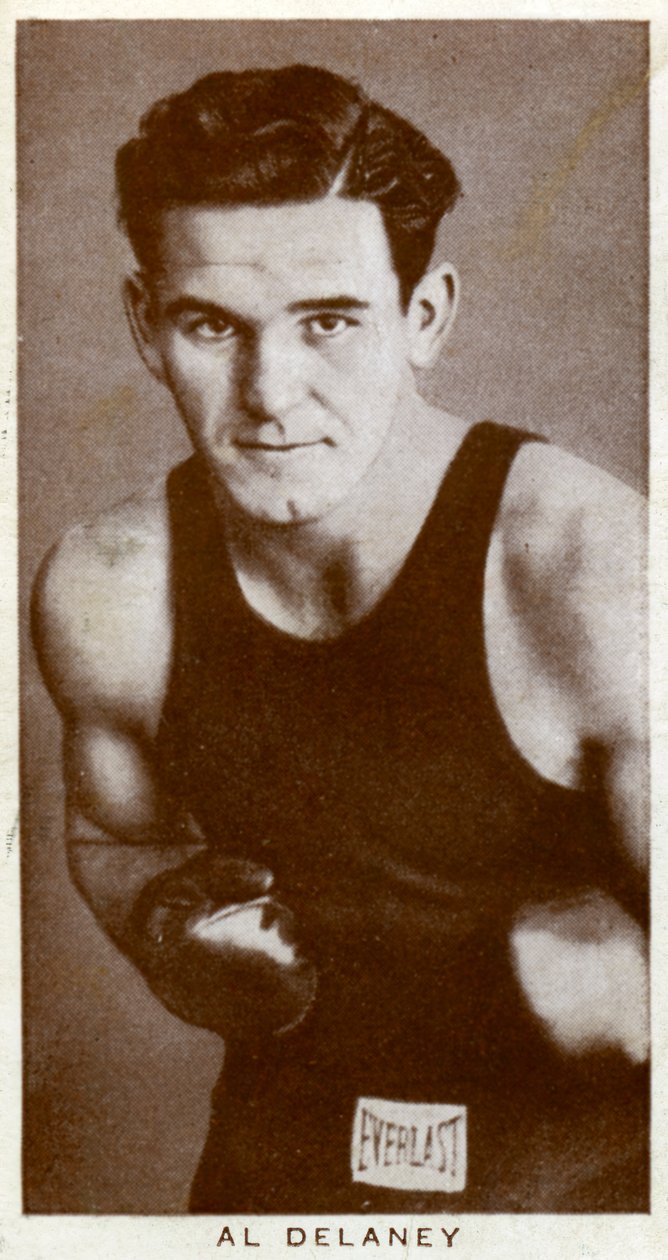 Al Delaney, boxeur canadien, 1938 - Unbekannt