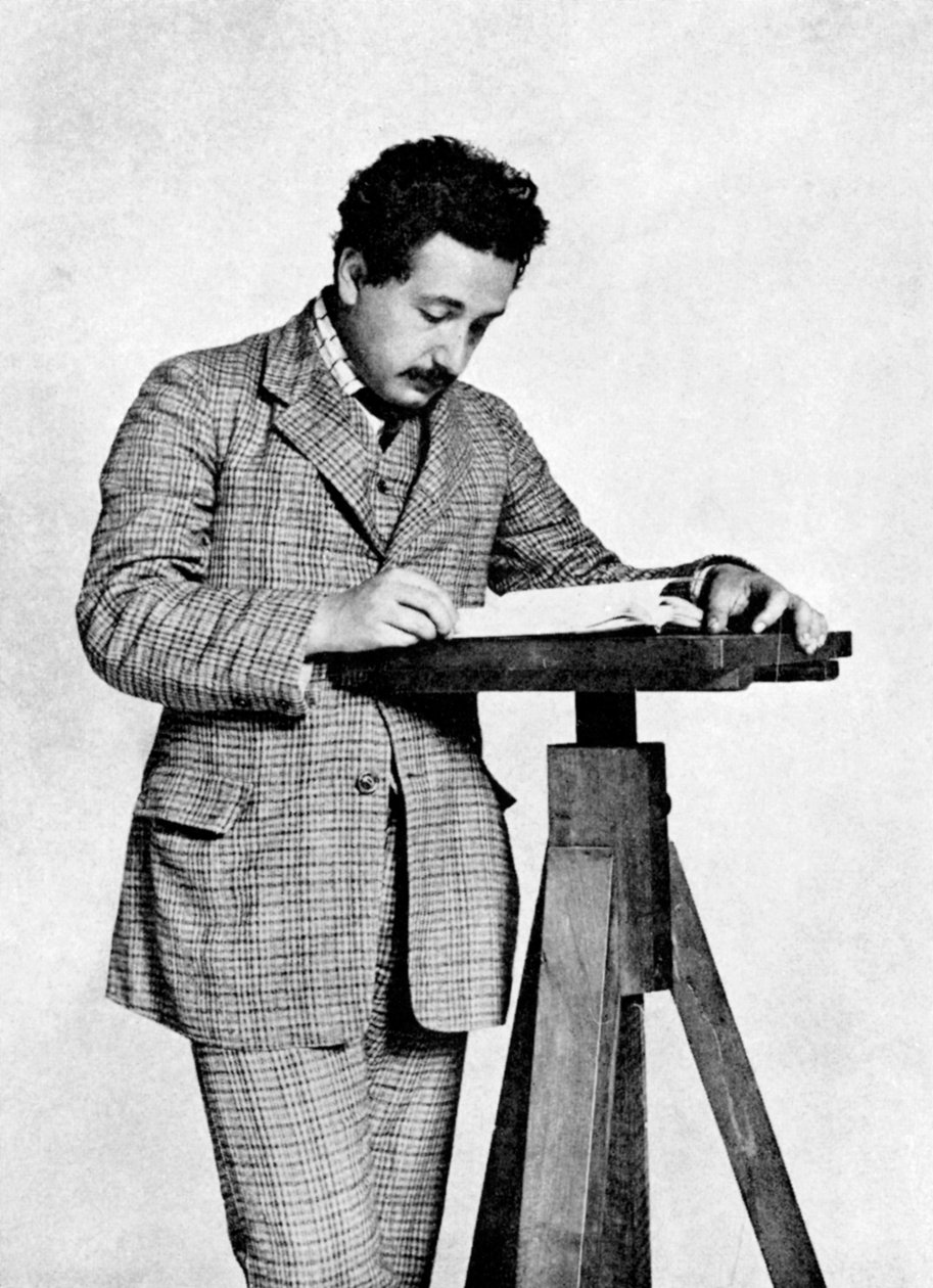 Albert Einstein 1879-1955, mathématicien et physicien théoricien germano-suisse, 1905 - Unbekannt
