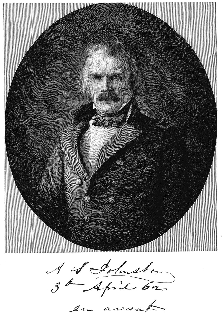 Albert Sidney Johnston, soldat américain - Unbekannt