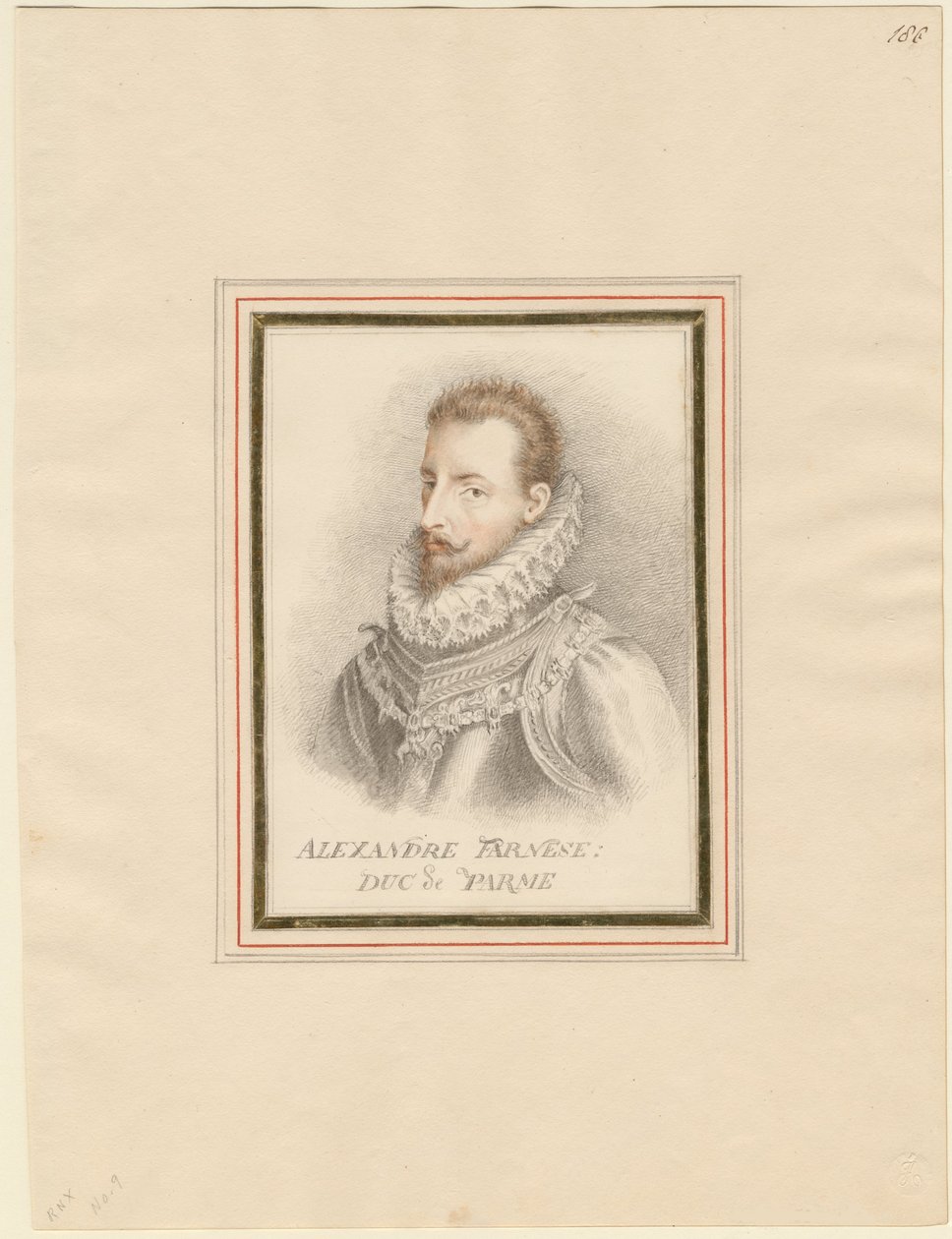 Alexandre Farnèse 1545-1592, Duc de Parme - Unbekannt