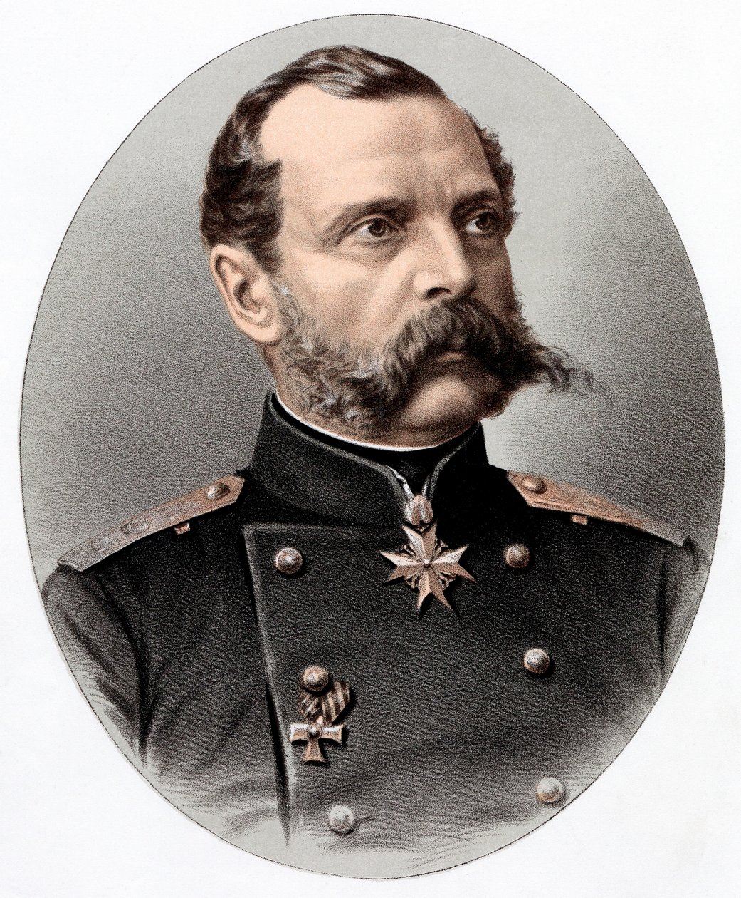 Alexandre II 1818-1881, Tsar de Russie à partir de 1855, vers 1880 - Unbekannt