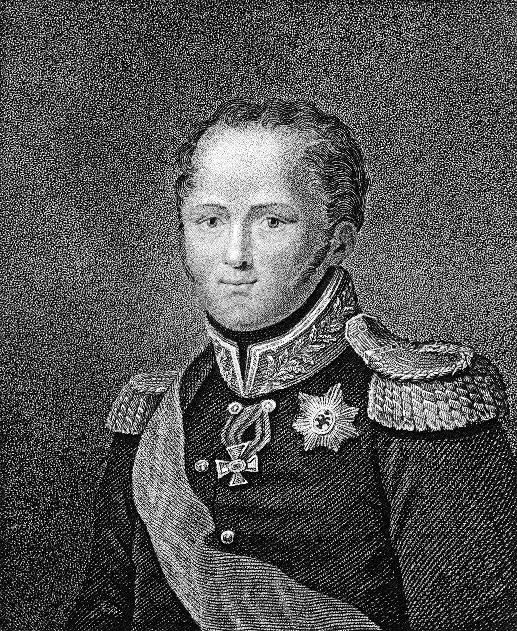 Alexandre Ier, tsar de Russie, 1817 - Unbekannt