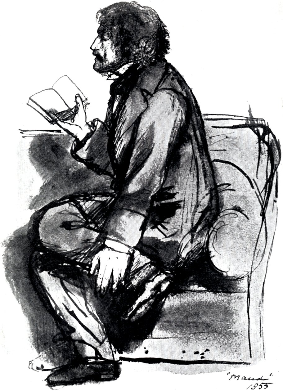 Alfred Tennyson, 1er Baron Tennyson, poète anglais - Unbekannt