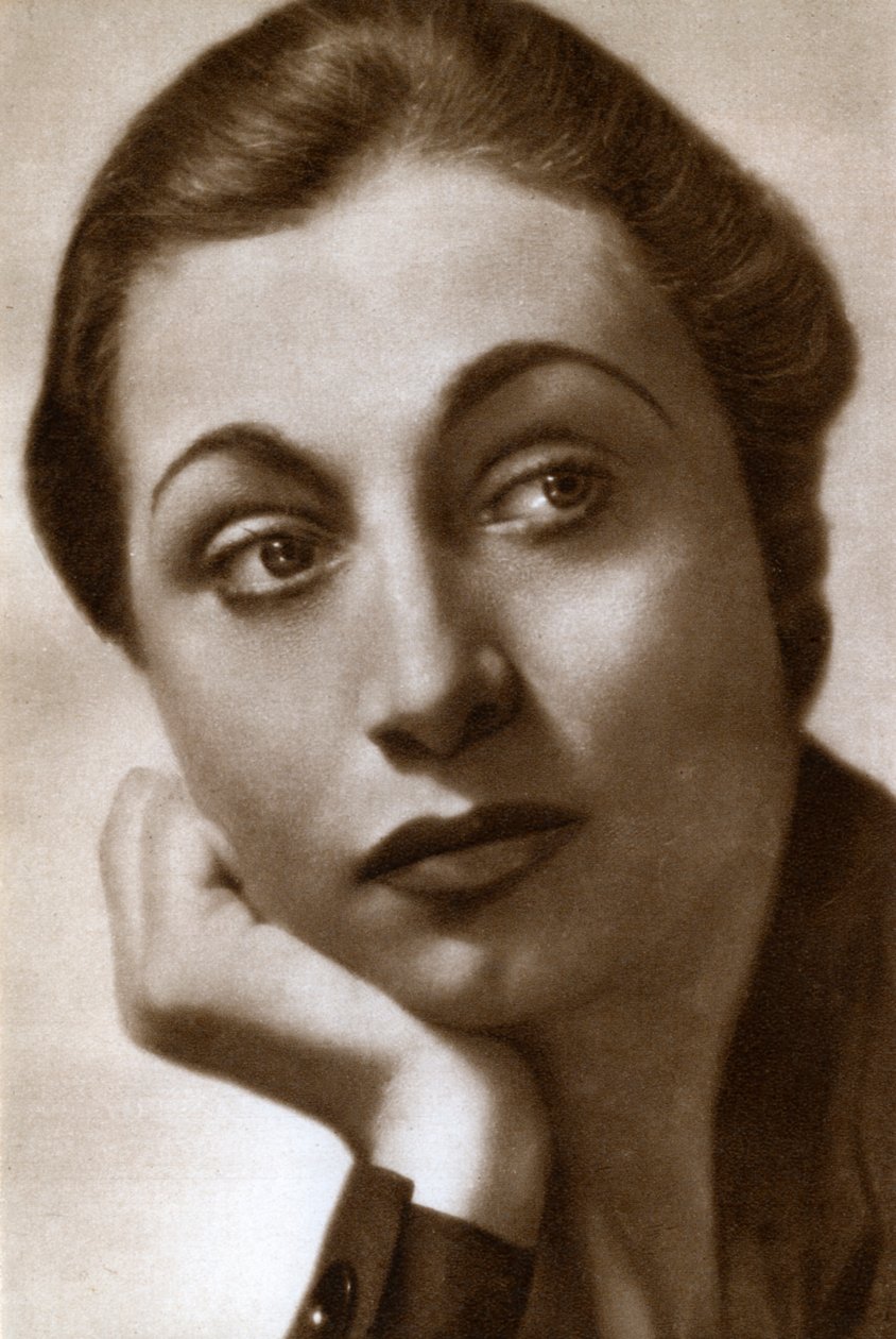 Aline MacMahon, actrice américaine, 1933 - Unbekannt