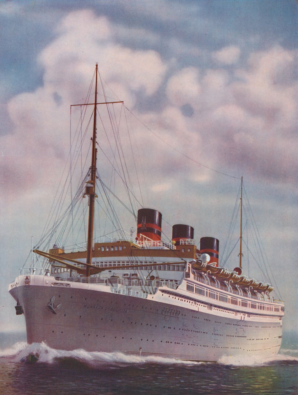 Tout électrique de la proue à la poupe - Le Monarque des Bermudes, 1937 - Unbekannt