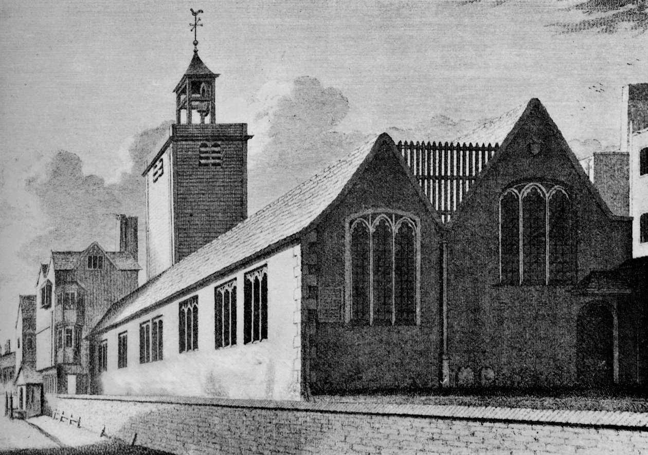 Église All Hallows, London Wall, Cité de Londres, vers 1901 1906 - Unbekannt