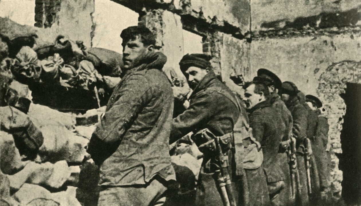 Soldats alliés en Flandre, Première Guerre mondiale, 1915 - Unbekannt