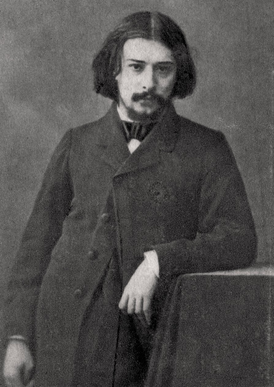 Alphonse Daudet, romancier français, 1869 - Unbekannt
