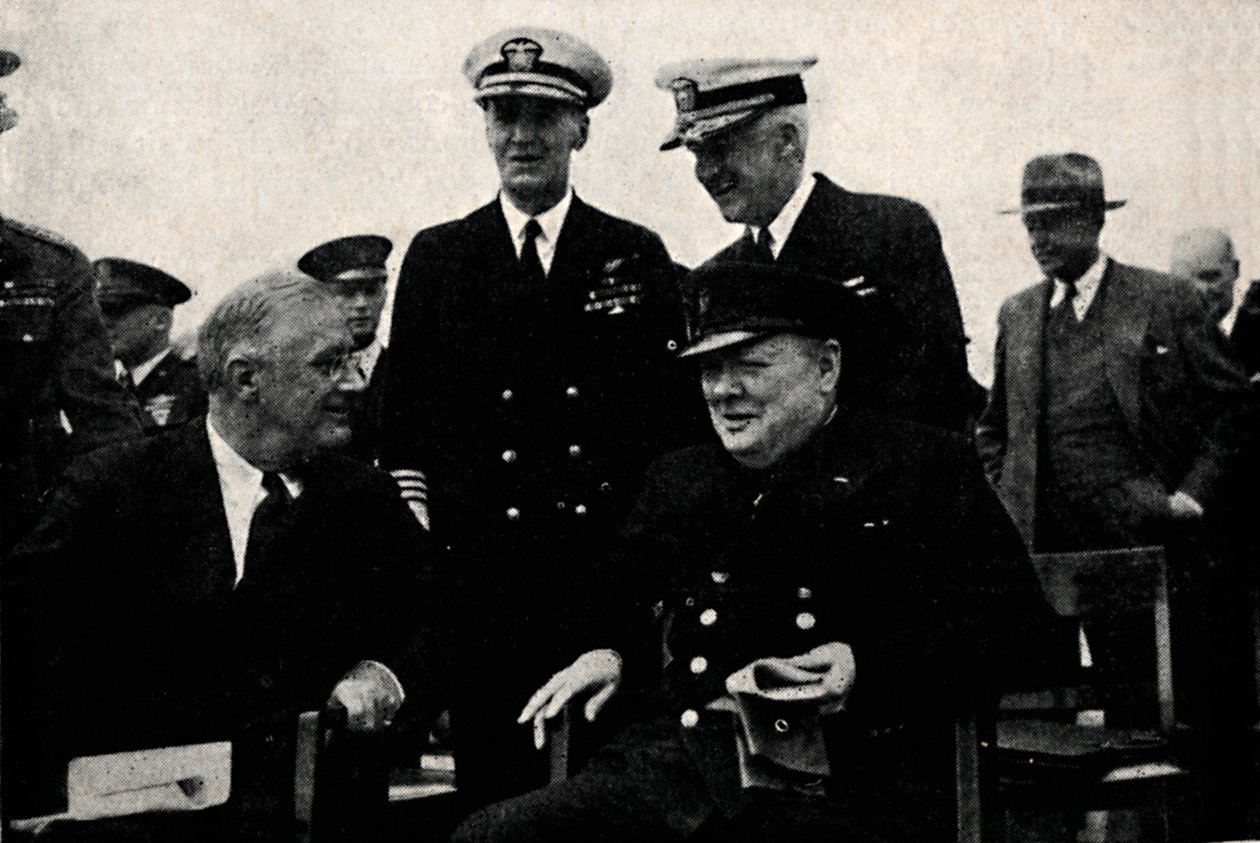 Président américain et Premier ministre britannique, 14 août 1941, 1945 - Unbekannt