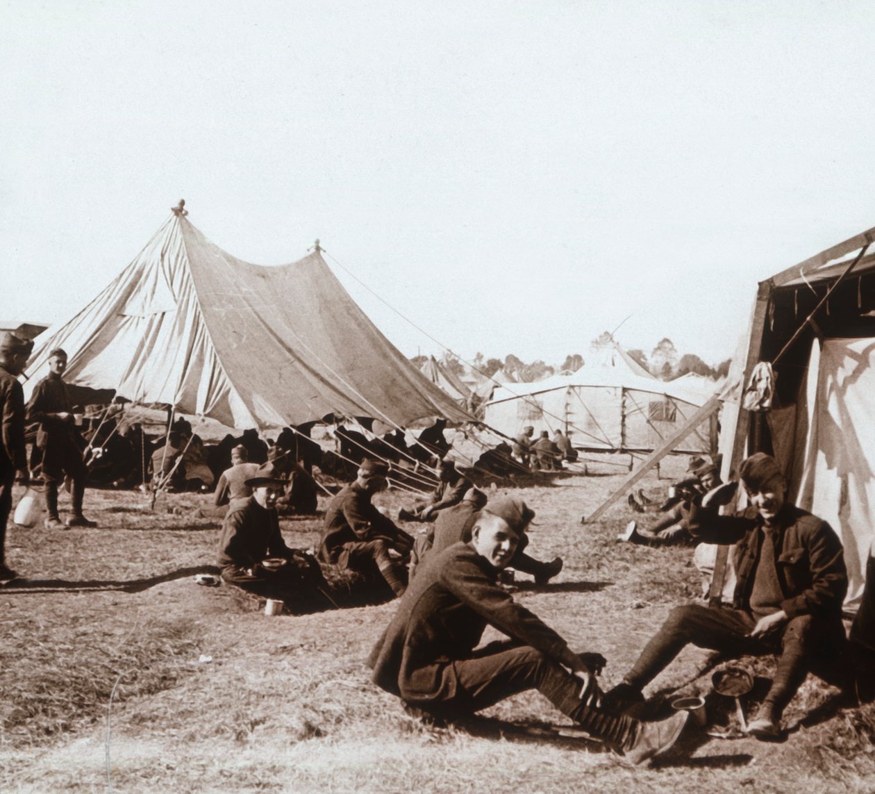 Camp américain, Melette, France, vers 1914-1918 - Unbekannt
