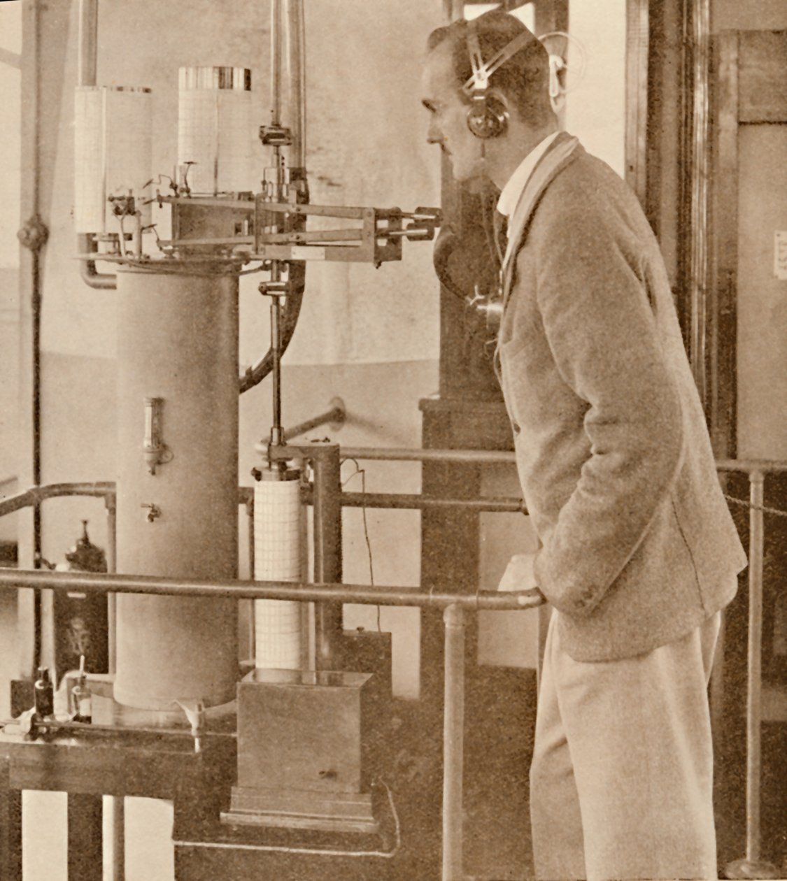 Un centre météorologique pour dirigeables, 1927 - Unbekannt
