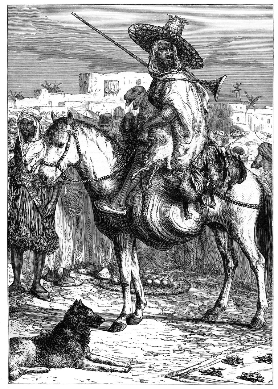 Un marchand arabe à Tlemcen, Algérie, vers 1890 - Unbekannt