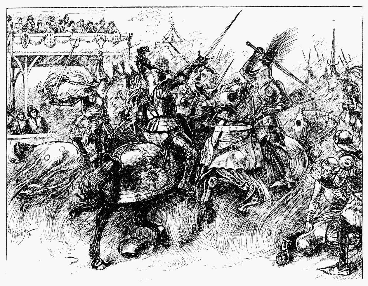 Un tournoi anglais, 1909 - Unbekannt