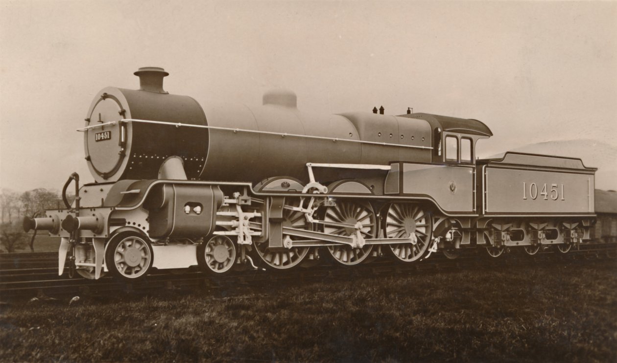 Une locomotive de passagers express surchauffée L.M.S., 1927 - Unbekannt