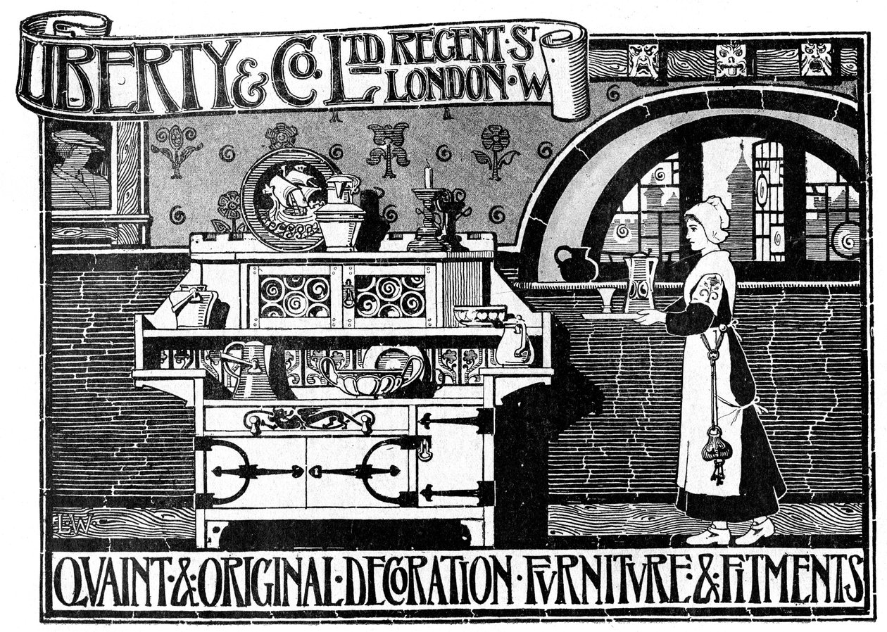 Une publicité pour Liberty and Co Ltd, 1898 - Unbekannt