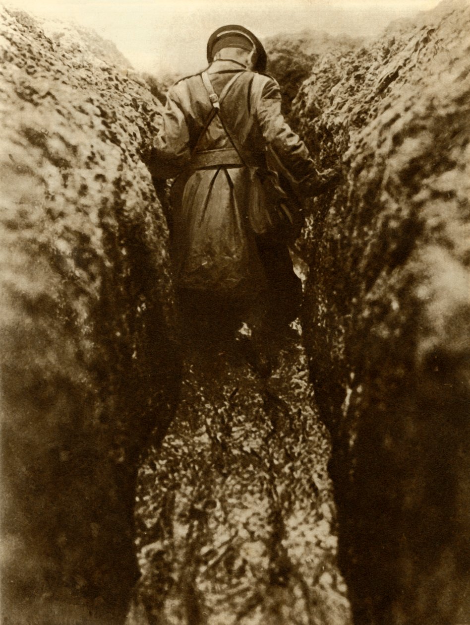 Un officier dans les tranchées, France, Première Guerre mondiale, 1916, 1935 - Unbekannt