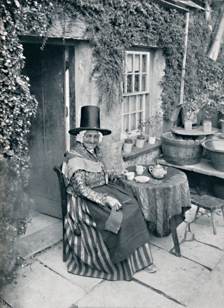 Une vieille femme galloise, 1912 - Unbekannt