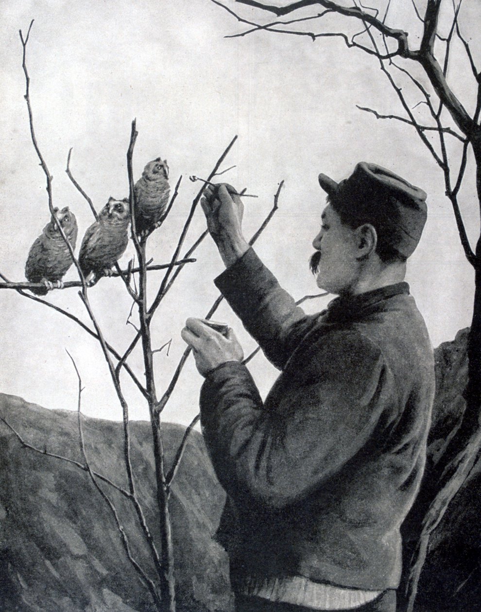 Une décoration de tranchée originale, France, Première Guerre mondiale, 1915 - Unbekannt