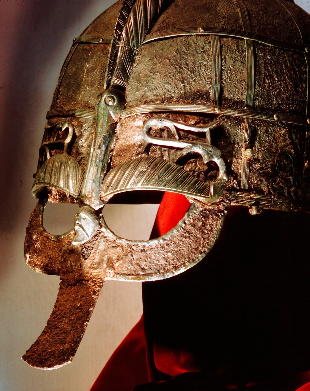 Casque anglo-saxon du trésor de Sutton Hoo, 7ème siècle - Unbekannt