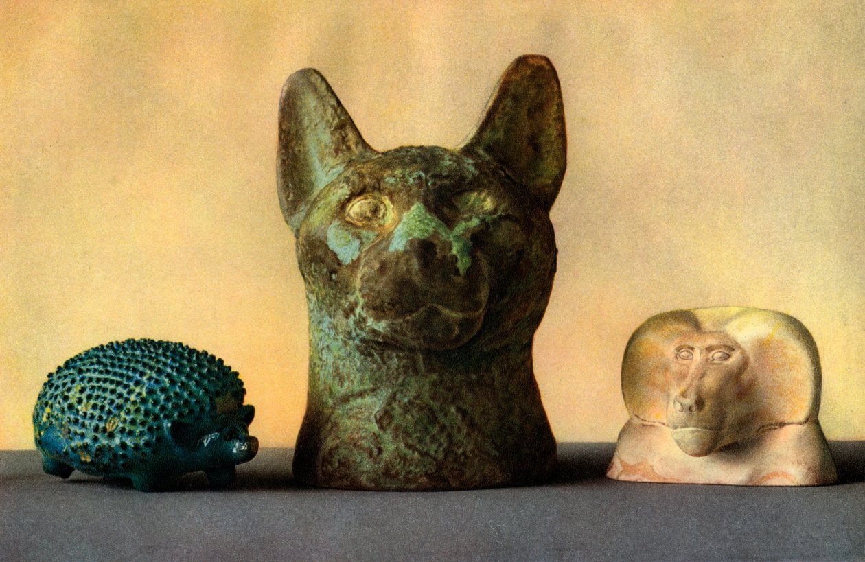 Sculptures animales du Nouvel Empire et de la période tardive, Égypte, 1936 - Unbekannt