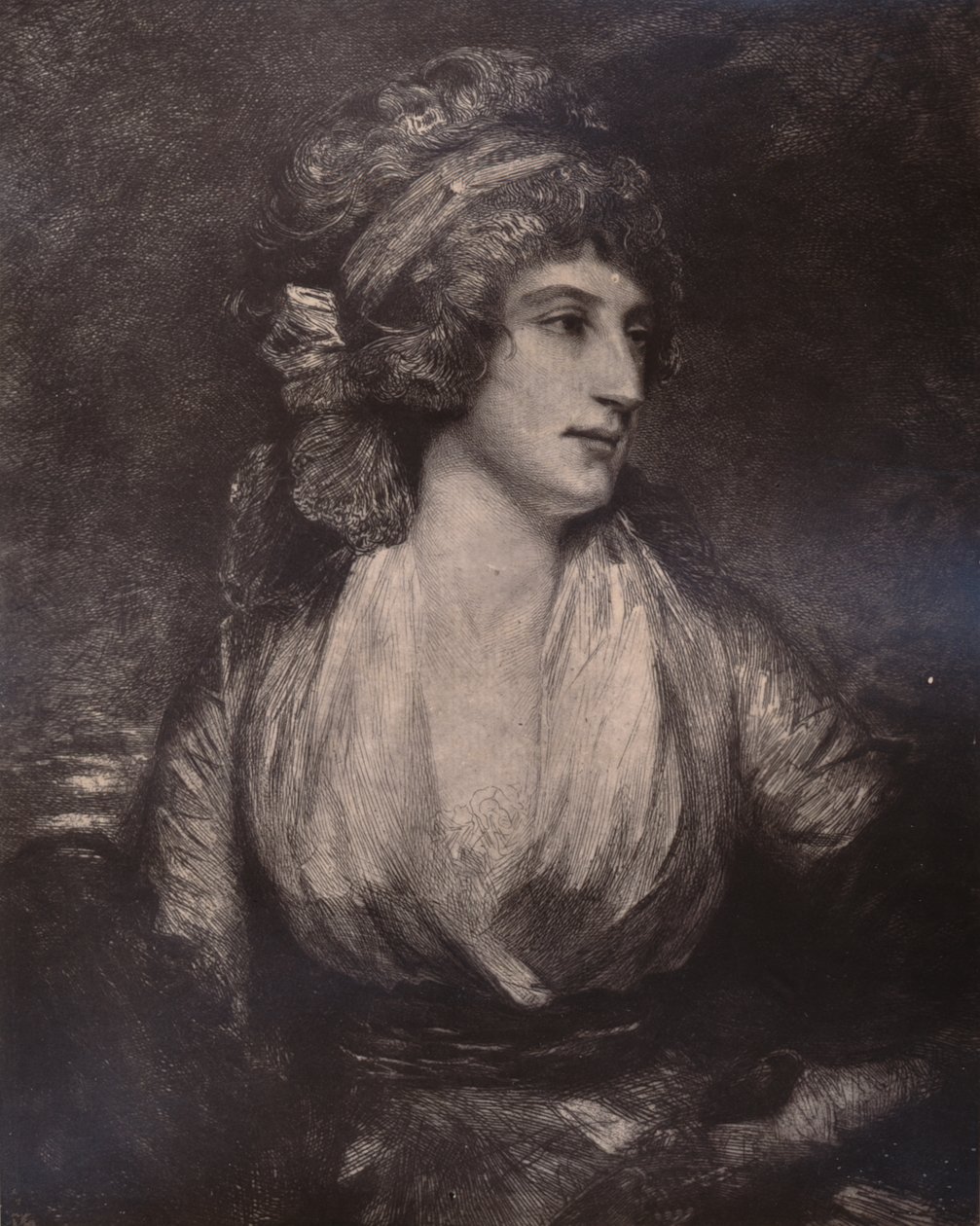 Anna Seward, écrivaine et poétesse anglaise, fin 18e ou début 19e siècle, 1894 - Unbekannt