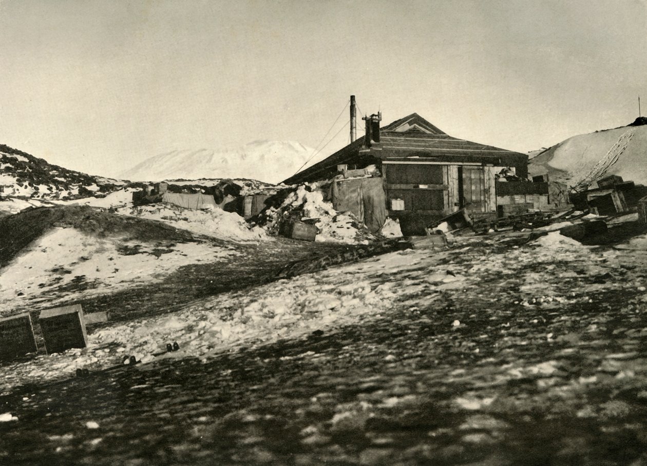 Autre vue de la cabane en été, vers 1908, 1909 - Unbekannt
