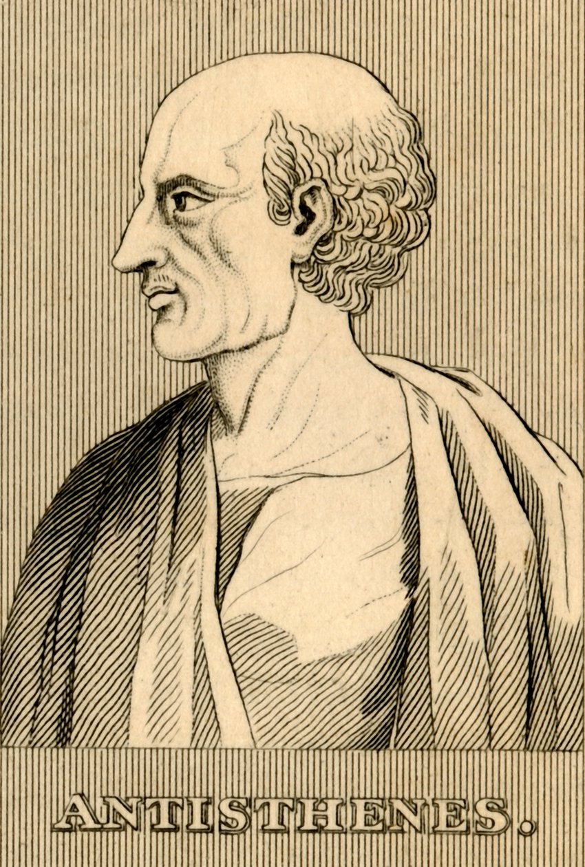 Antisthène, vers 445-365 av. J.-C., 1830 - Unbekannt