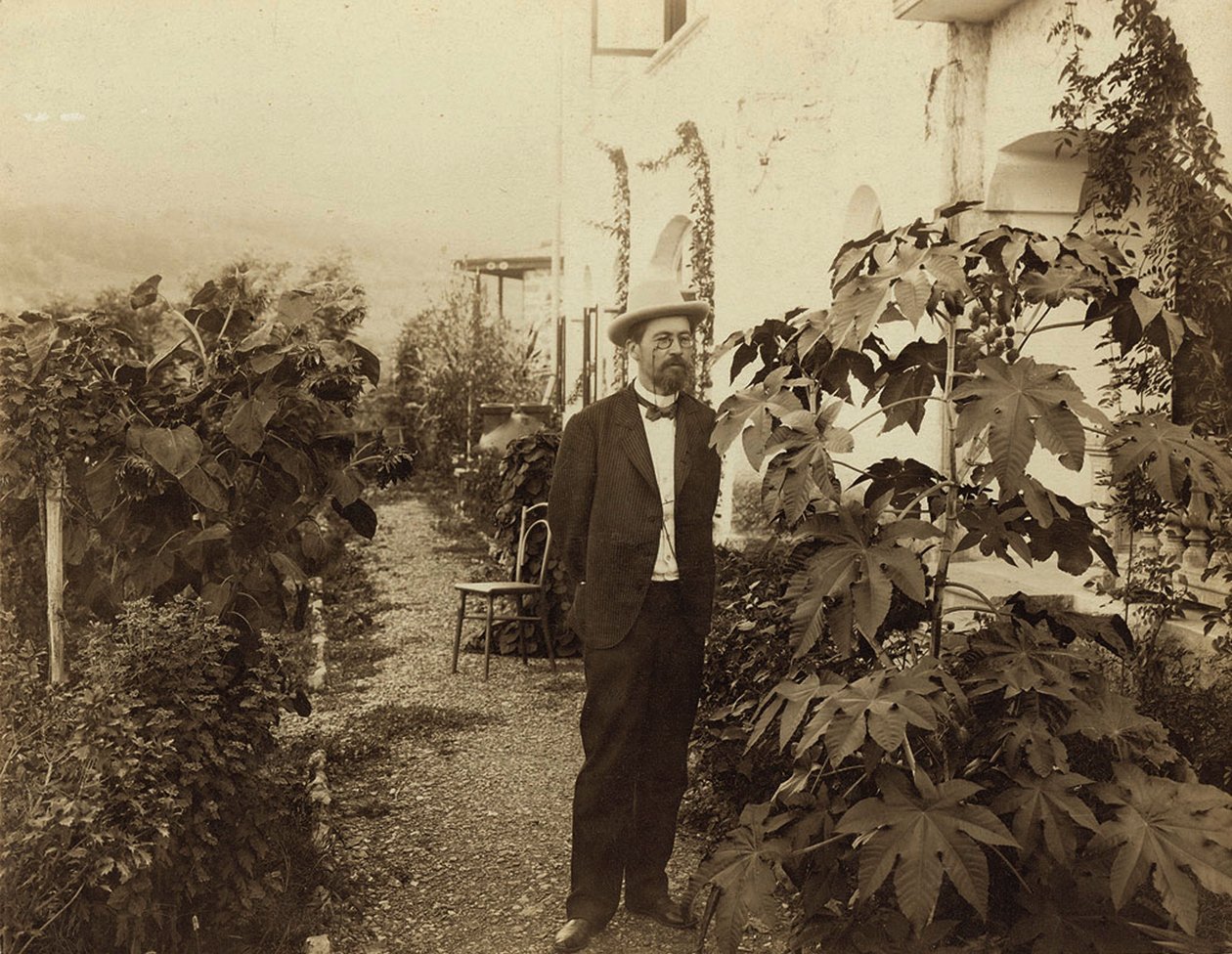 Anton Tchekhov, auteur russe, Yalta, Crimée, Russie, vers 1900 - Unbekannt
