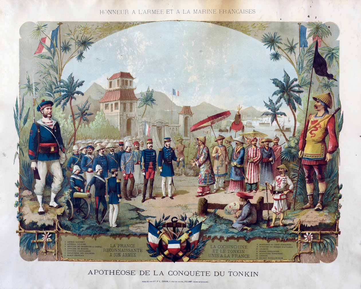 Apothéose de la conquête du Tonkin, vers 1885 - Unbekannt