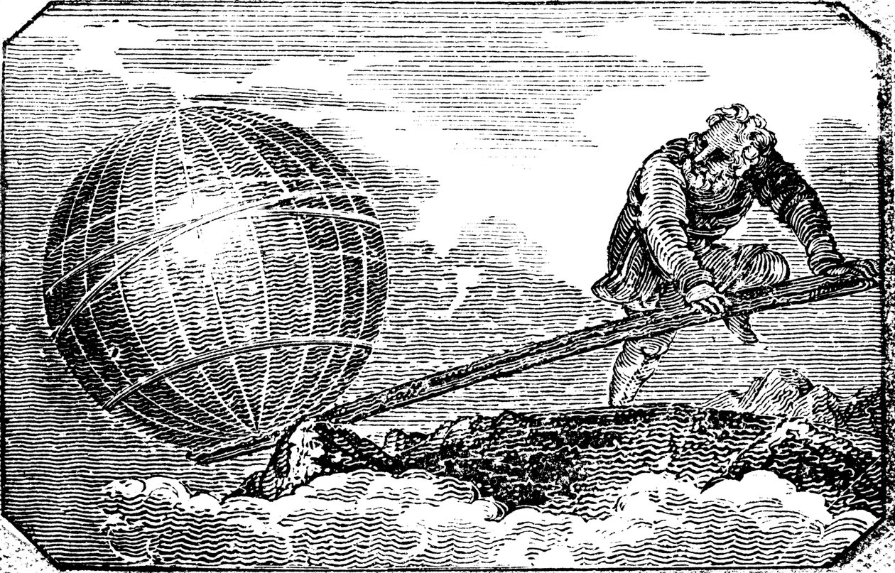 Archimède, mathématicien et inventeur grec ancien, 1824 - Unbekannt