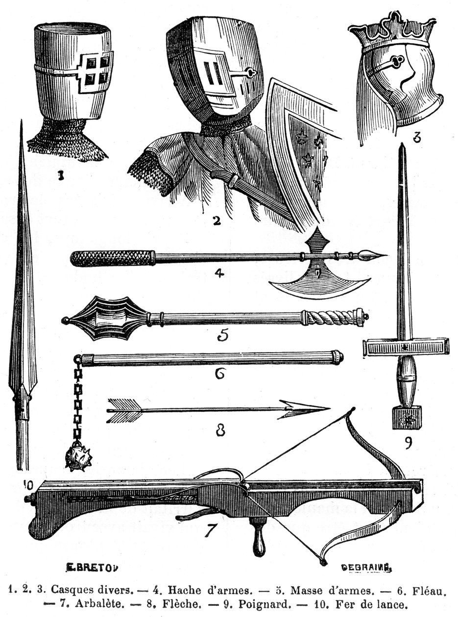 Armures et armes du 13e siècle 1882-1884 - Unbekannt