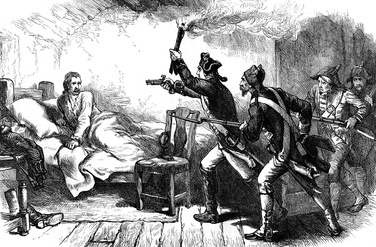Arrestation du général Richard Prescott, 1777 vers 1880 - Unbekannt