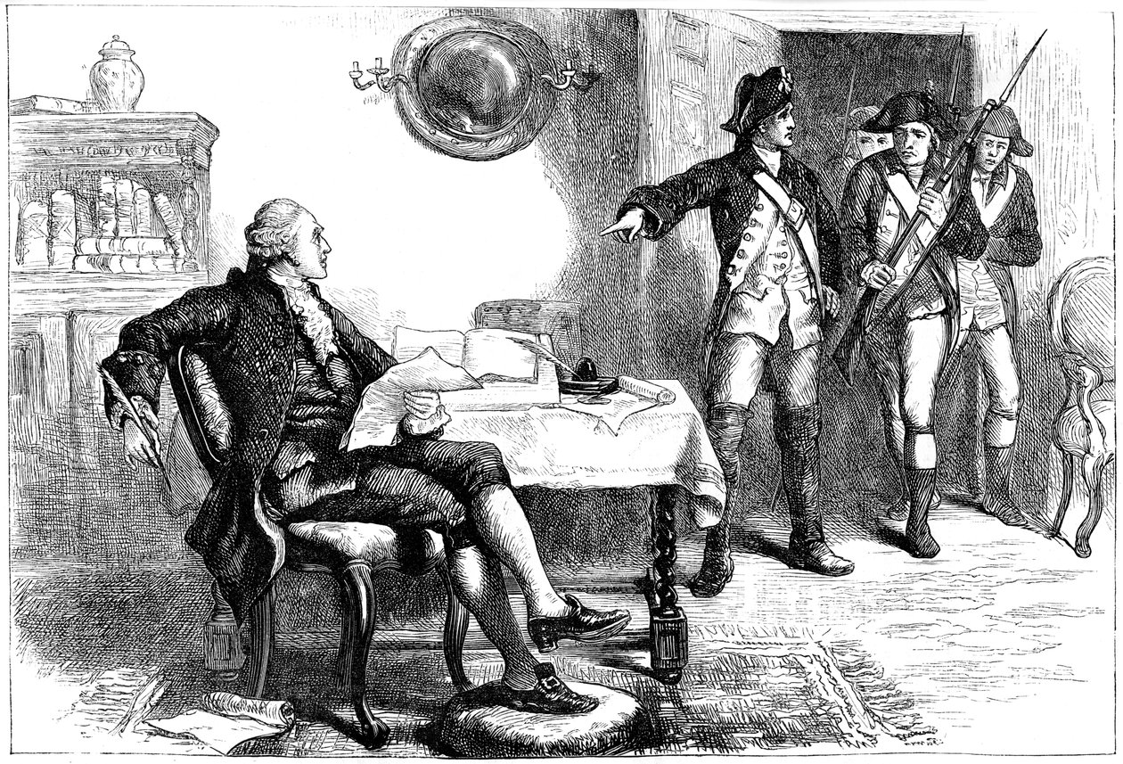 Arrestation de William Franklin, New Jersey, 1776 - Unbekannt