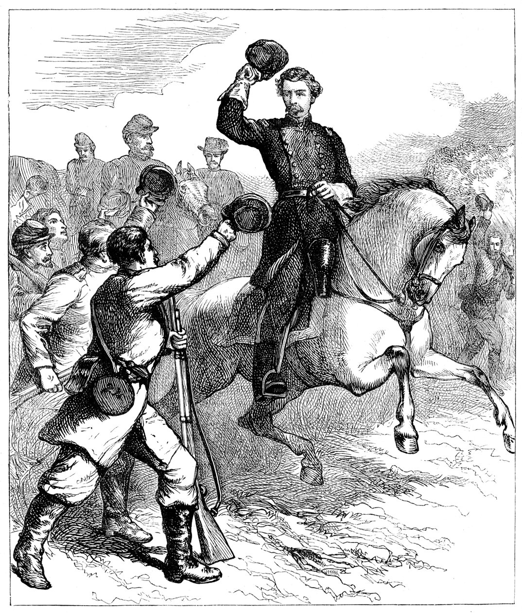 Arrivée du général McClellan à Williamsburg, Virginie - Unbekannt