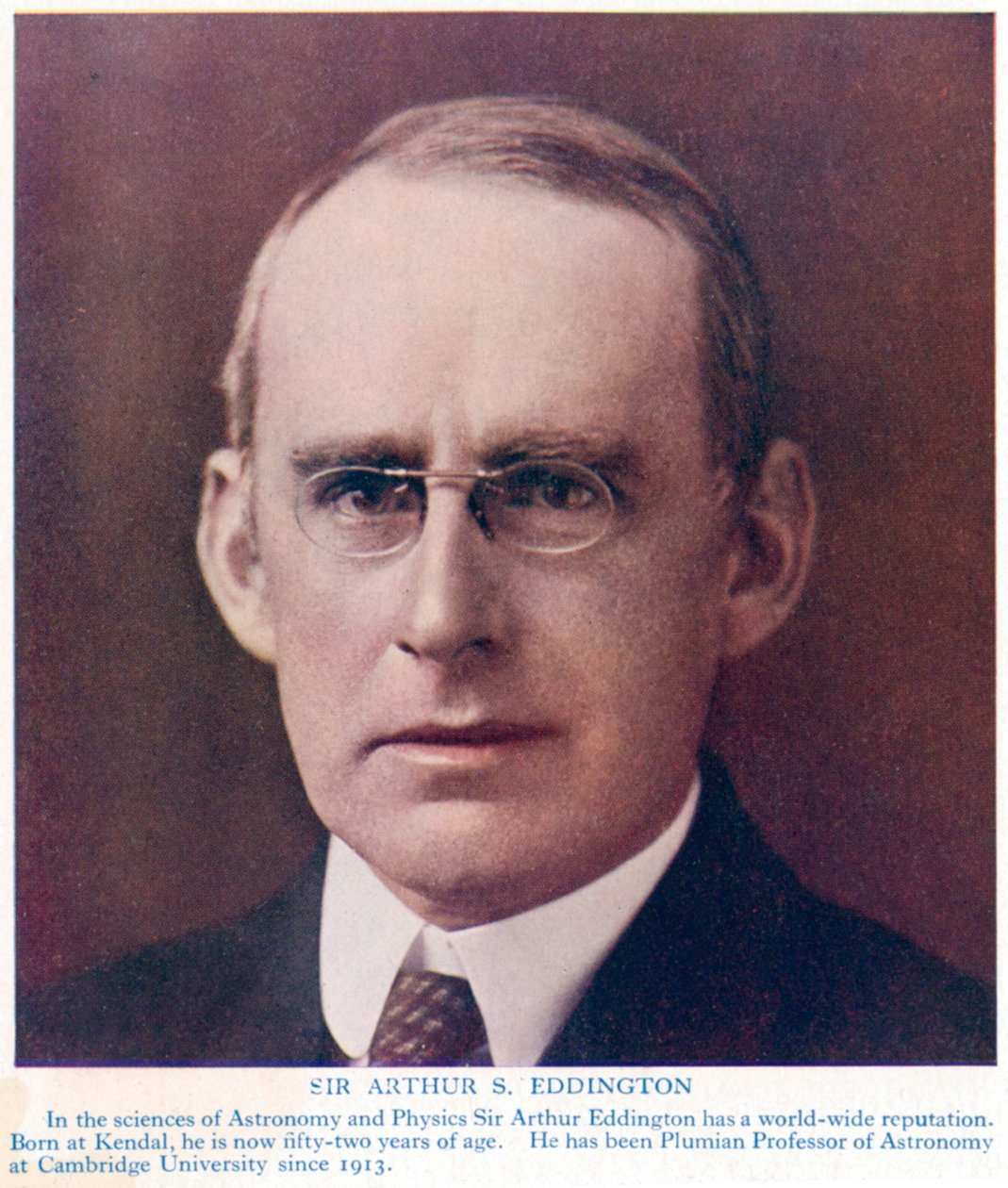 Arthur Stanley Eddington 1882-1944, astronome et physicien britannique, c1934 - Unbekannt