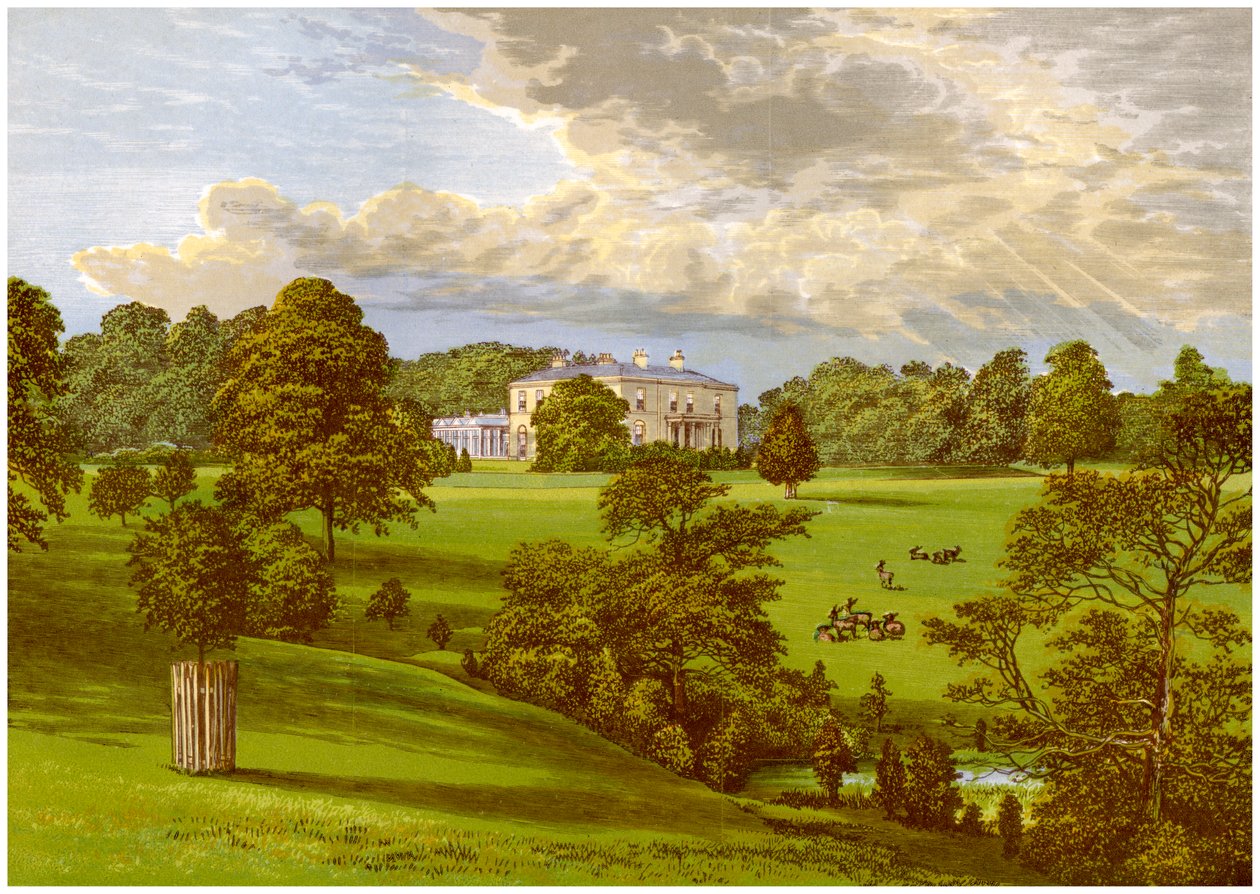 Ashcombe Park, Staffordshire, maison de la famille Sneyd, c1880 - Unbekannt