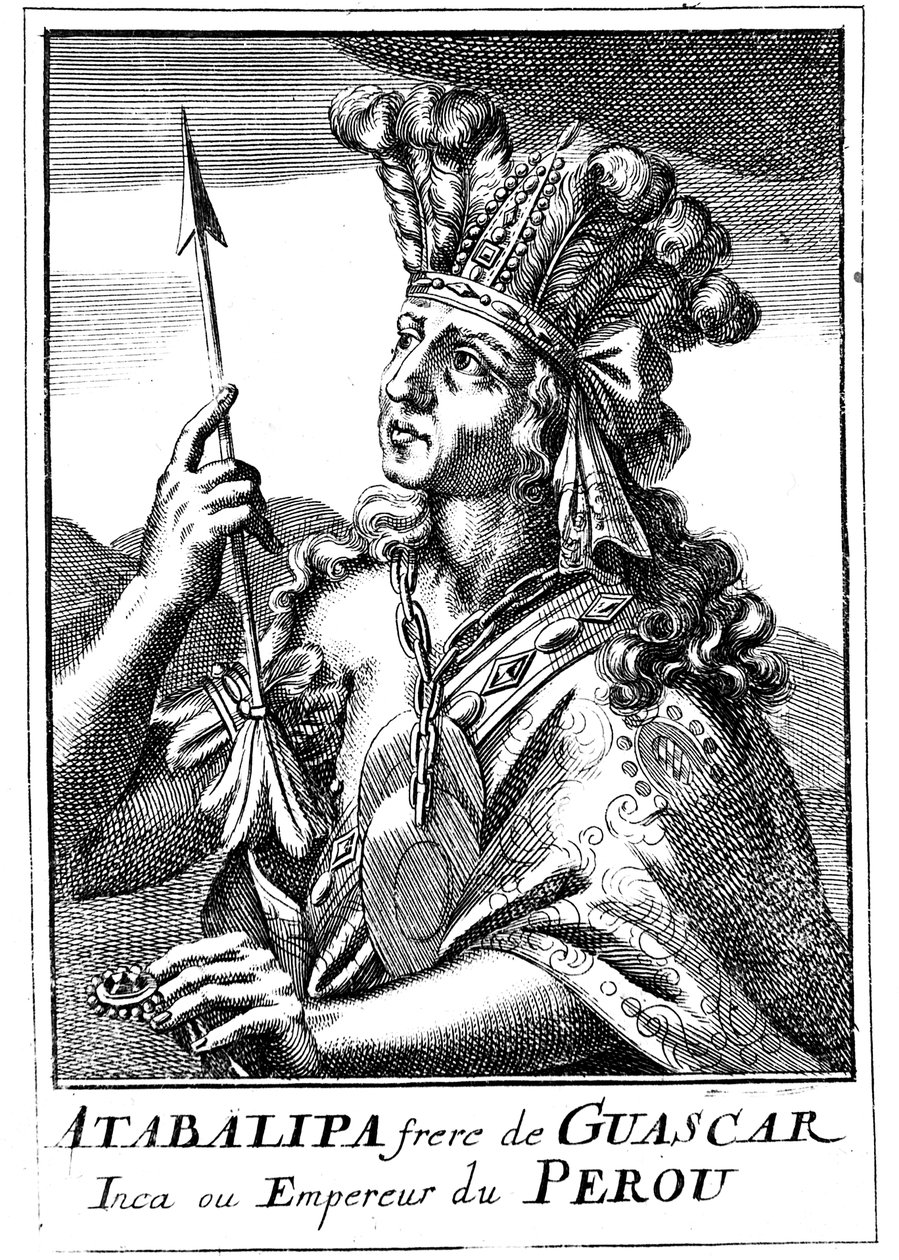 Atahualpa, dernier empereur inca du Pérou - Unbekannt