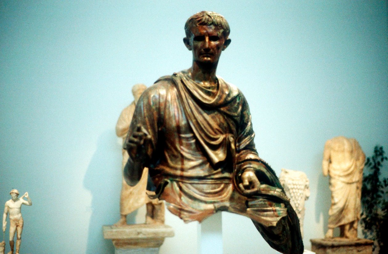 Auguste César - Caius Julius Caesar Octavianus 63 av. J.-C.-14 ap. J.-C., premier empereur romain - Unbekannt