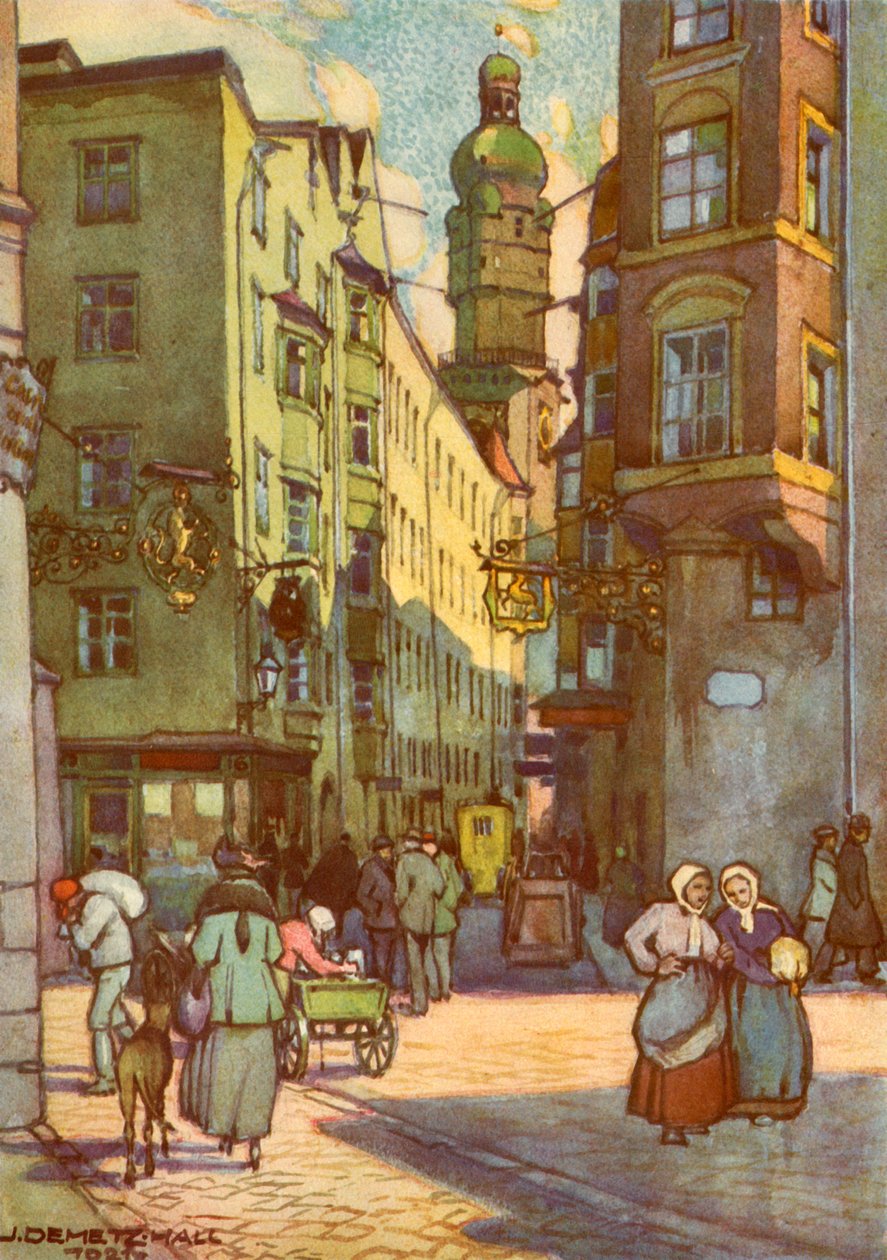 Aus Der Altstadt, La Vieille Ville, vers 1929 - Unbekannt