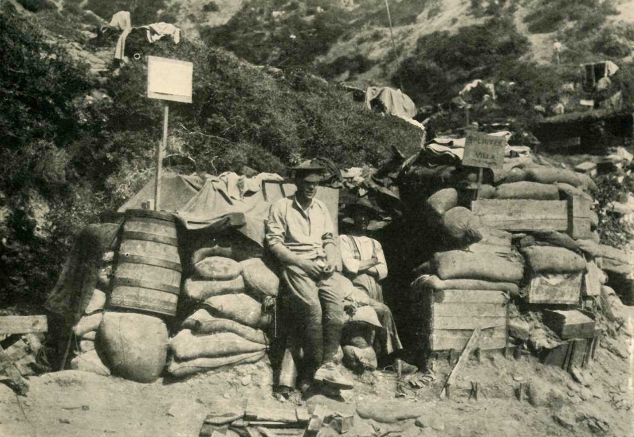 Troupes australiennes en Turquie, Première Guerre mondiale, 1915, vers 1920 - Unbekannt