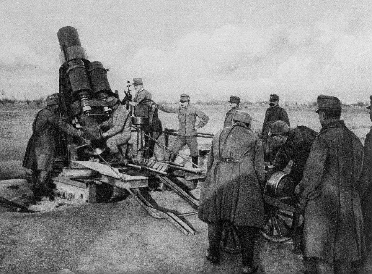 Mortier autrichien, Première Guerre mondiale, 1915 - Unbekannt