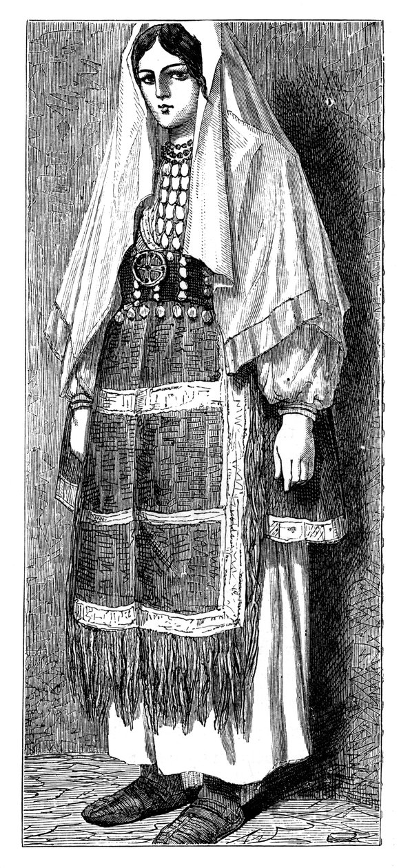 Paysanne autrichienne, vers 1890 - Unbekannt